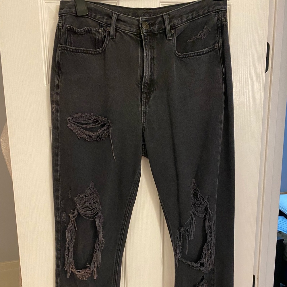 AE Black Boyfriend jeans